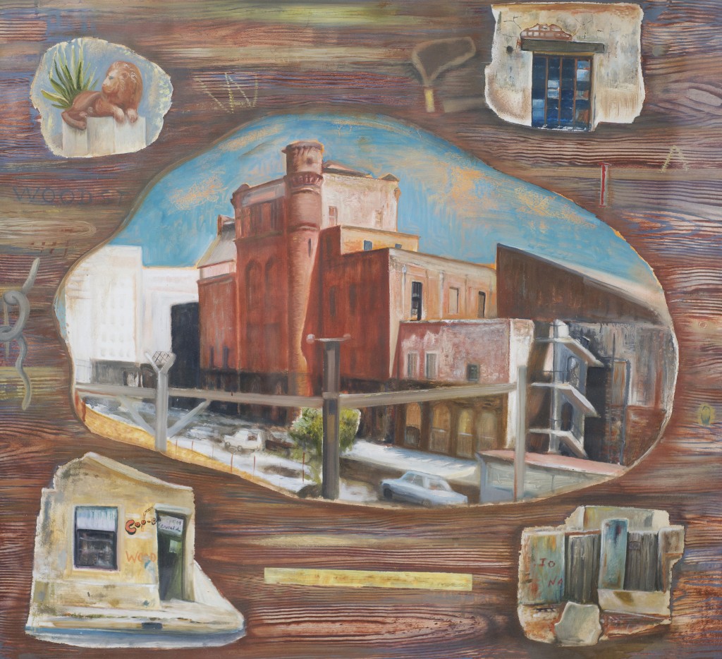 Woodstock Brewery.Oil on paper.80x70cm
