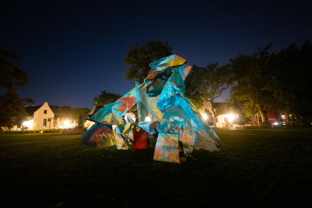 Spier-light-art-festival-2022-Night Crumple Hedwig Barry