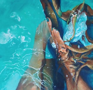 Tangled in Nature_43cm x 43cm